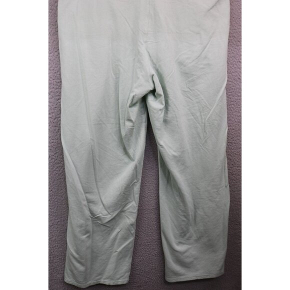 Earth Yoga Wide Leg Mint Green Stretch Pants-Large-Pockets-Drawstring - Picture 7 of 10